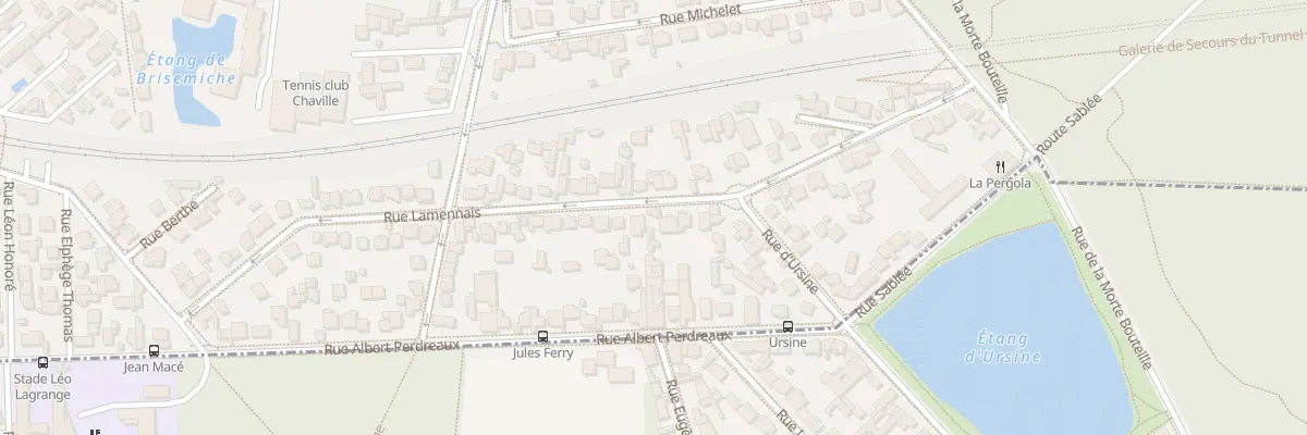 Plan du 56 Rue Lamennais à Chaville