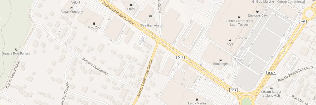Plan du 86 Rue du General de Gaulle à Montigny-lès-Cormeilles