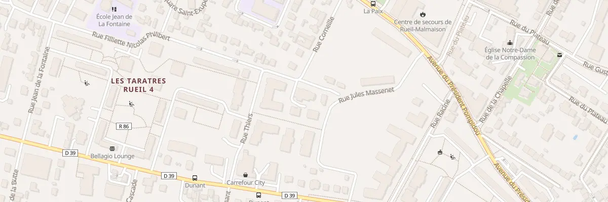 Plan du 228 Rue Ftte N Philibert à Rueil-Malmaison