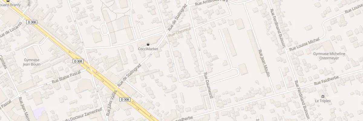 Plan du 22 Rue des Rosiers à Houilles