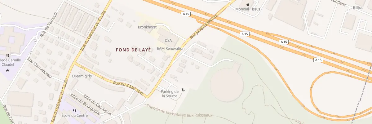 Plan du 38 Rue Jacques Verniol à Montigny-lès-Cormeilles