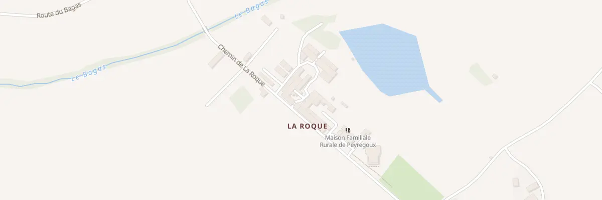 Plan du 5017B Larroque Neuve à Peyregoux