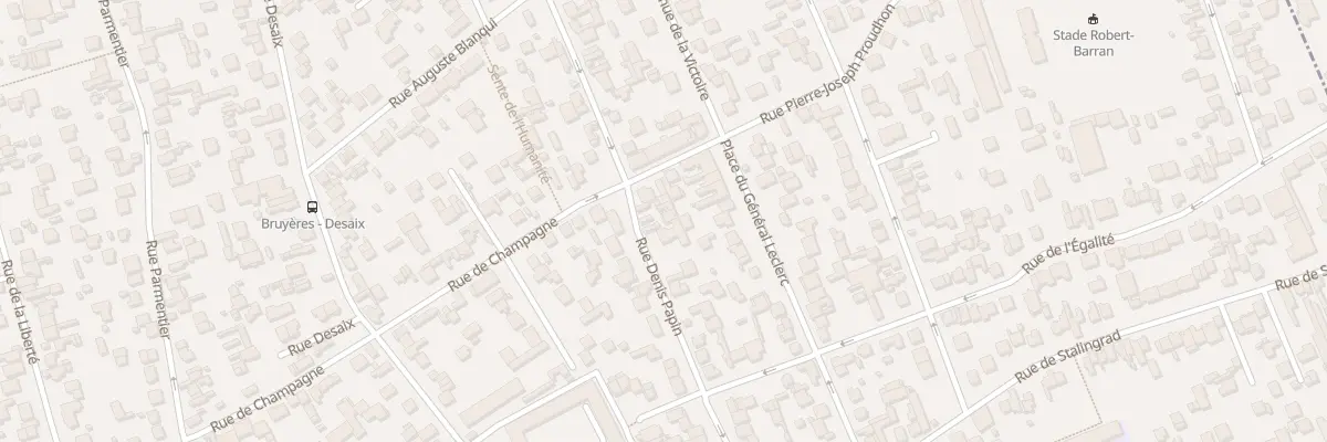 Plan du 32 Rue Denis Papin à Houilles