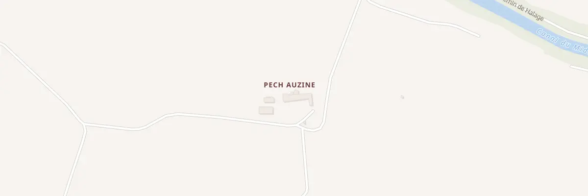Plan du 108 Pech Auzine Partie-Sud à Sainte-Eulalie