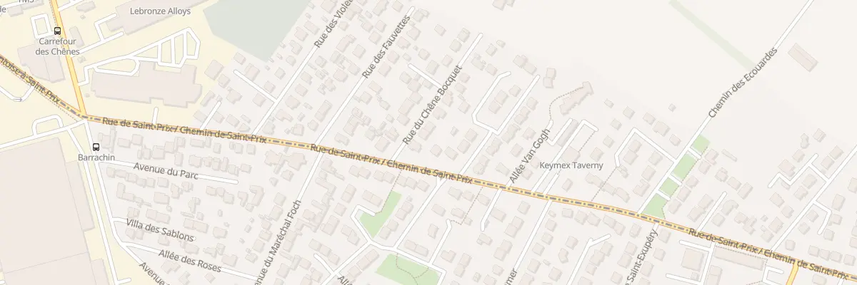 Plan du 4 Rue du Chêne Bocquet à Taverny