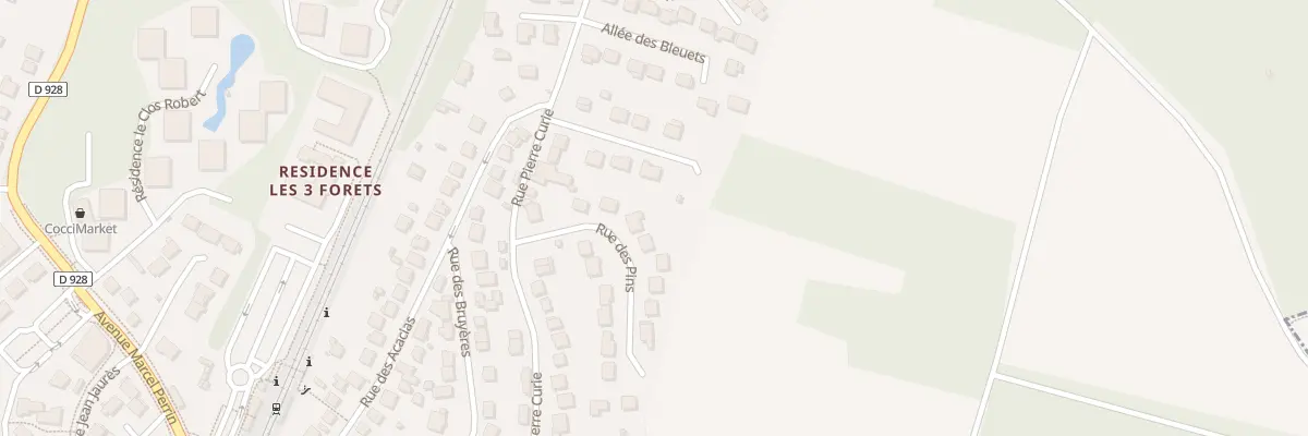 Plan du 3B Rue des Pins à Méry-sur-Oise