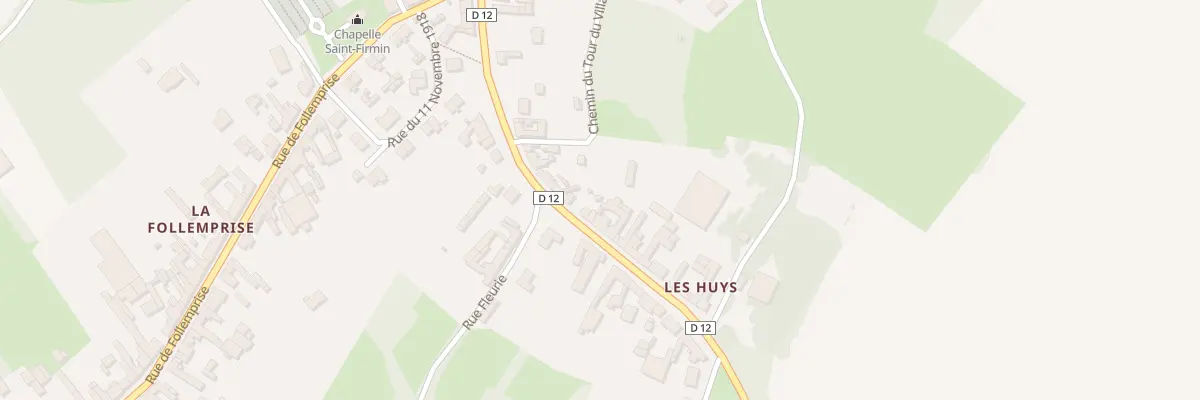 Plan du 217 Rue d’En Bas à Vignacourt