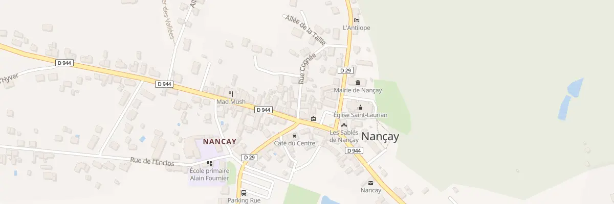 Plan du 4 Rue Cognée à Nançay