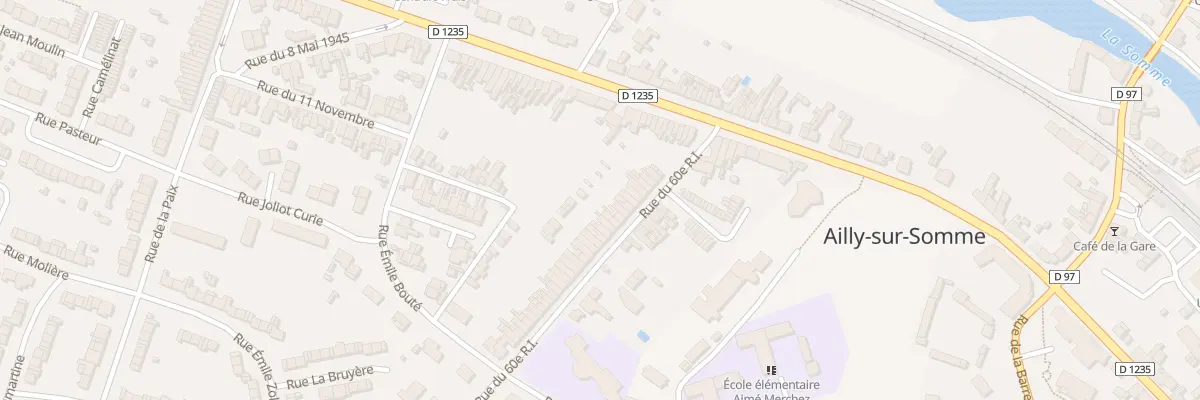 Plan du 17 Rue du 60 Eme R.I. à Ailly-sur-Somme