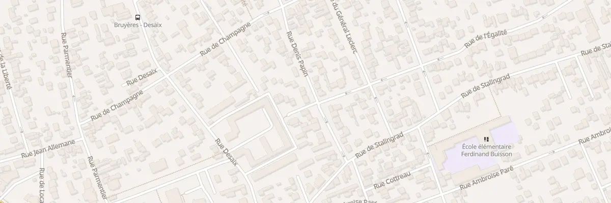 Plan du 15 Rue Denis Papin à Houilles