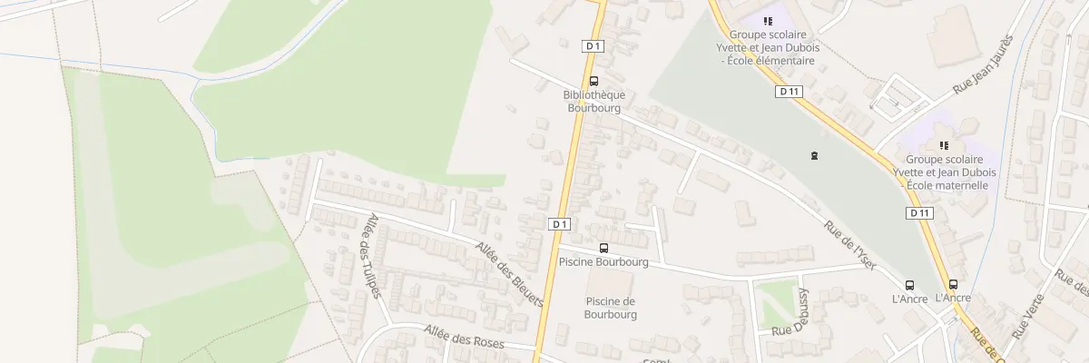 Plan du 74 Rue Jean Varlet à Bourbourg