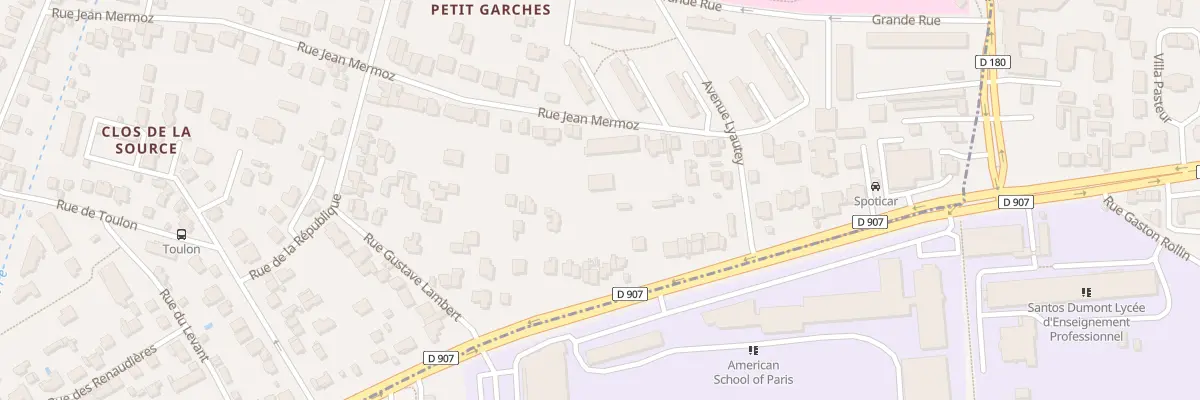 Plan du 19 Rue Jean Mermoz à Garches