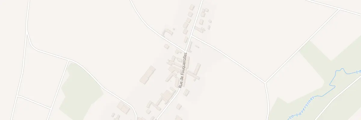Plan du 31A Rue de Fouquerolles à Laversines