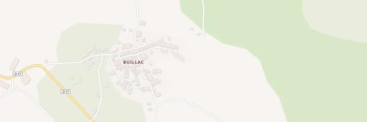 Plan du 1 Hameau de Buillac à Roquefort-de-Sault