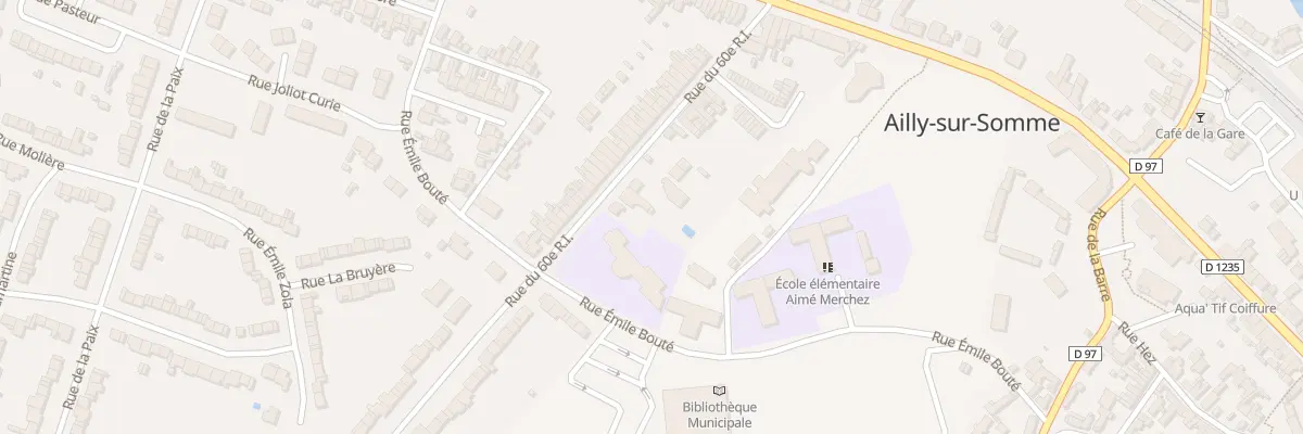 Plan du 18D Rue du 60 Eme R.I. à Ailly-sur-Somme