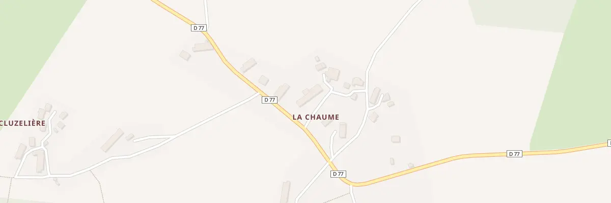 Plan du 16 La Chaume à Toulx-Sainte-Croix