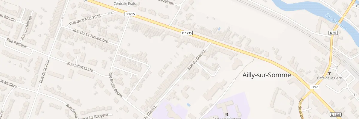 Plan du 11 Rue du 60 Eme R.I. à Ailly-sur-Somme