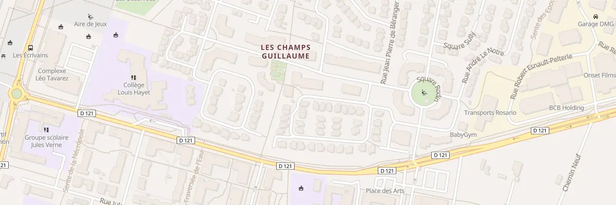 Plan du 15 Rue Germain Pilon à Cormeilles-en-Parisis