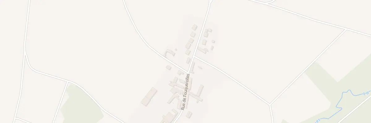 Plan du 33 Rue de Fouquerolles à Laversines