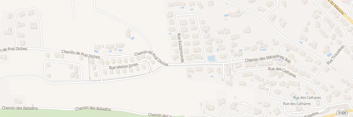 Plan du 34 Rue Esclarmonde à Limoux
