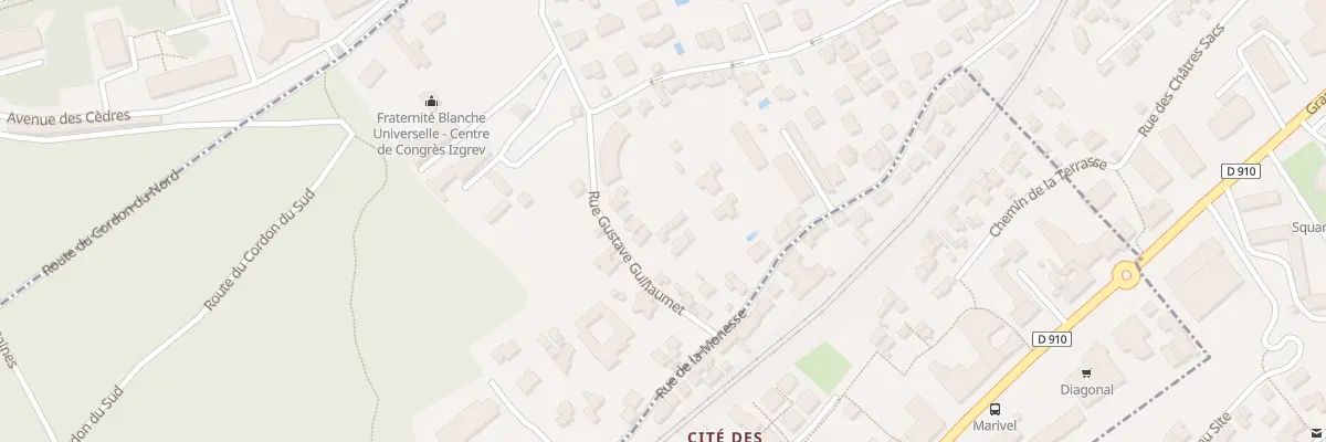 Plan du 7 Rue Gustave Guillaumet à Sèvres