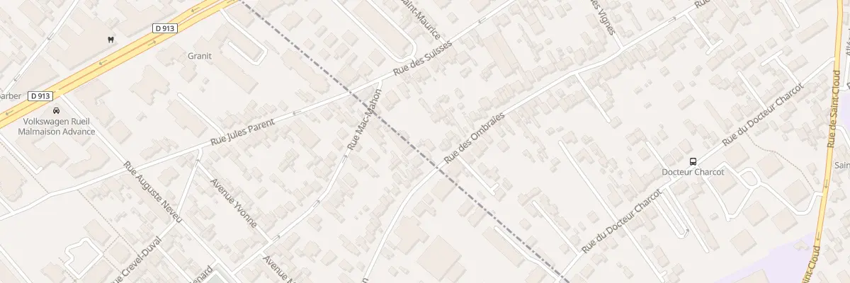 Plan du 142 Rue des Ombraies à Nanterre