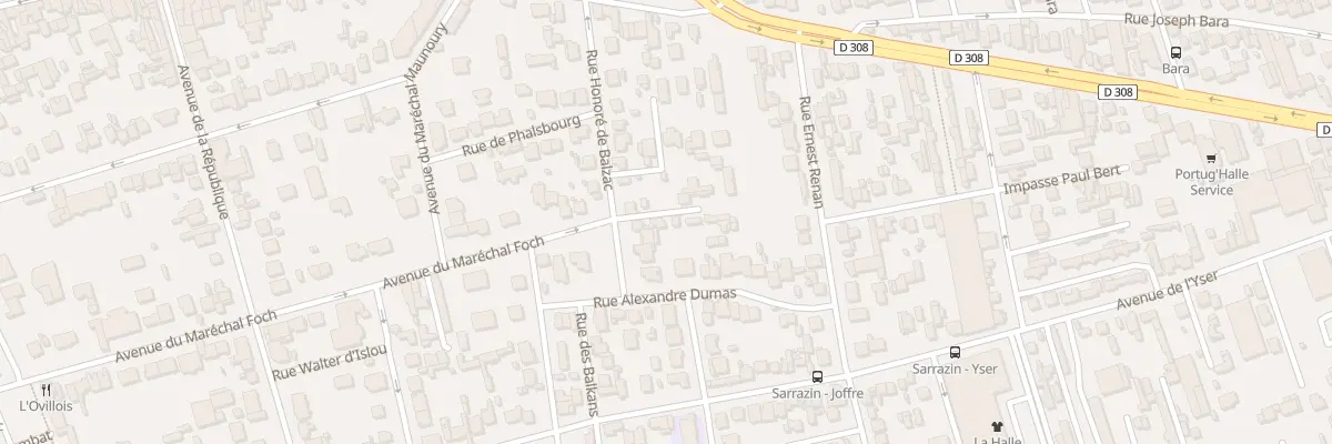 Plan du 4 Imp Honoré de Balzac à Houilles