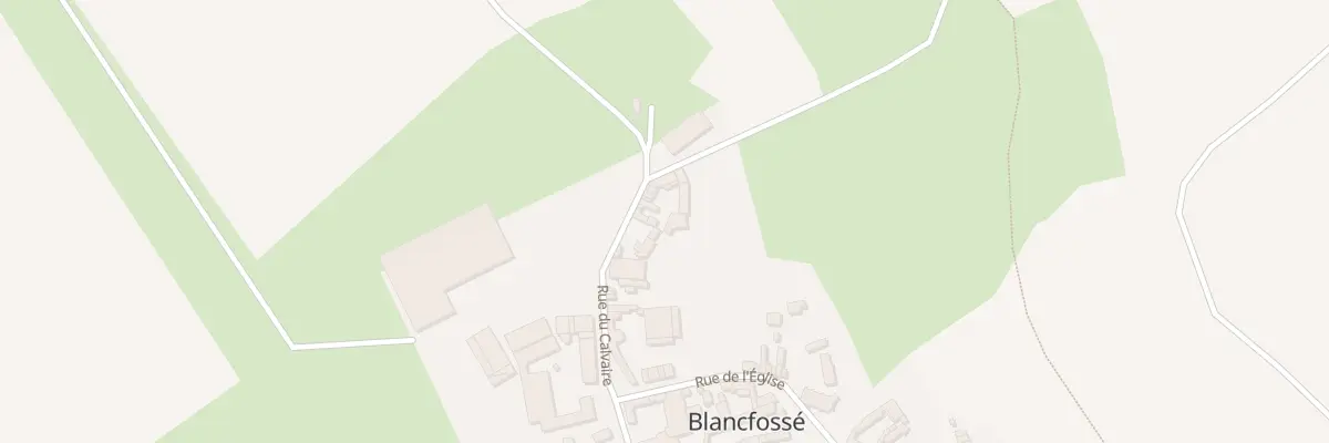 Plan du 12 Rue du Calvaire à Blancfossé