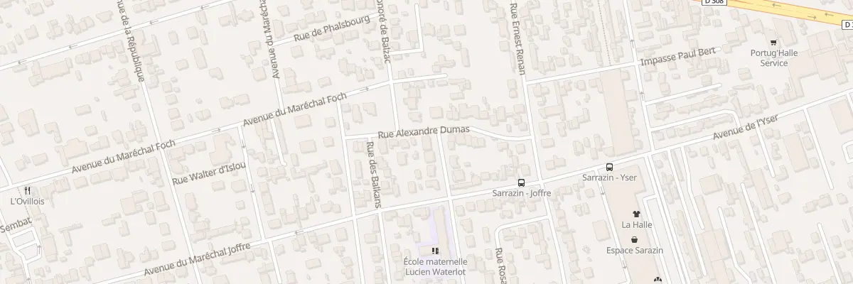 Plan du 2 Rue Florentin Lasson à Houilles