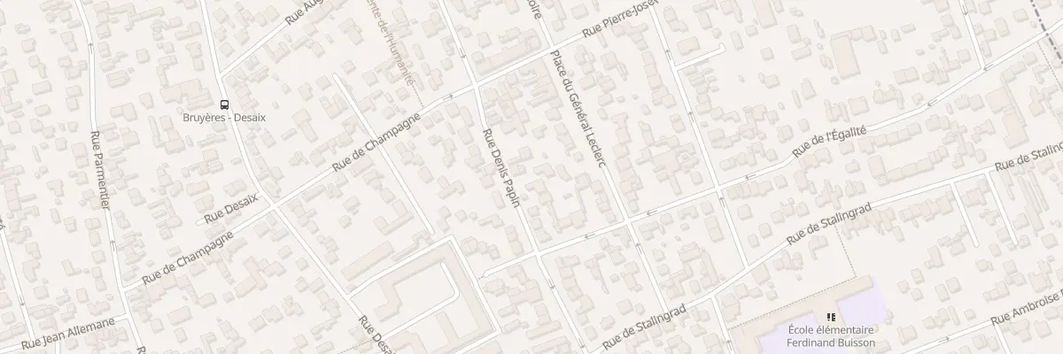 Plan du 20 Rue Denis Papin à Houilles