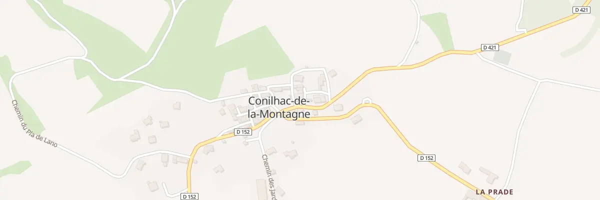 Plan du 1 Rue des Ecoles à Roquetaillade-et-Conilhac
