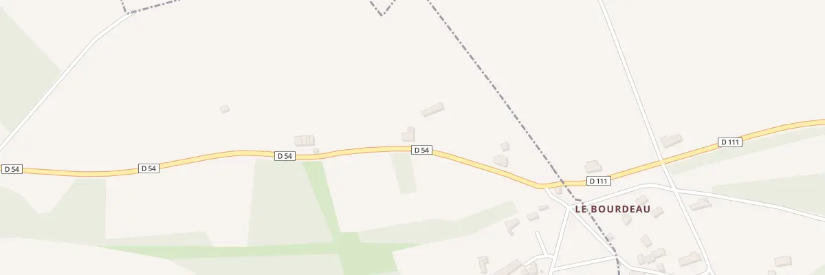 Plan du 5 Le Bourdeau à Lignerolles