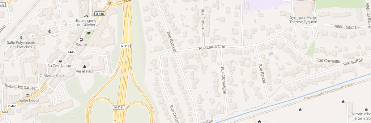 Plan du 24 Rue Bossuet à Orsay