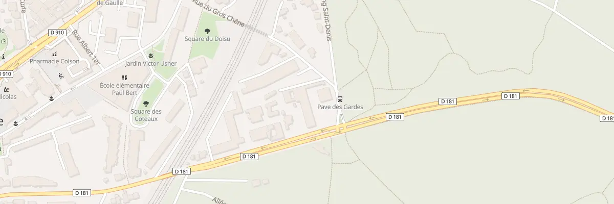 Plan du 18 Rte Etang Saint Denis à Chaville