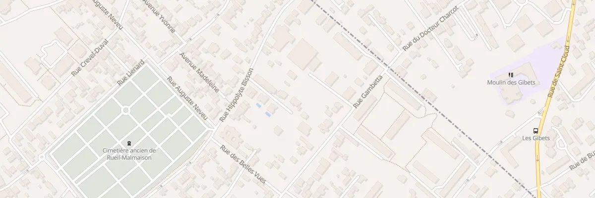 Plan du 5 All des Cypres à Rueil-Malmaison