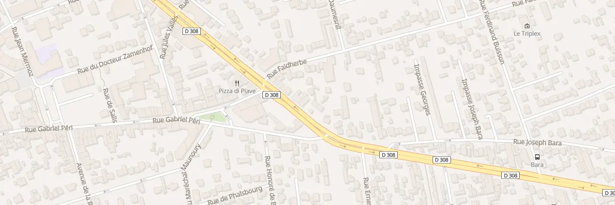 Plan du 6 Bd Henri Barbusse à Houilles