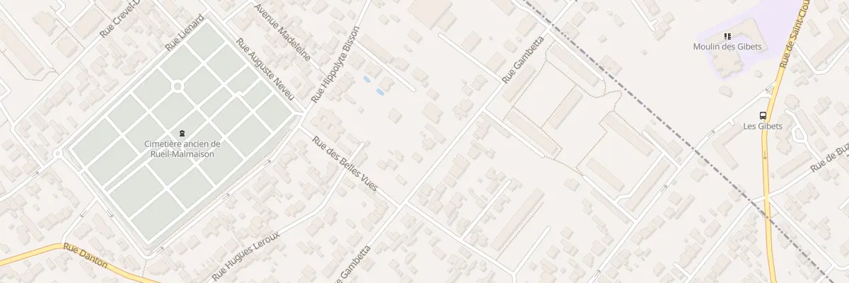 Plan du 53 Rue Gambetta à Rueil-Malmaison