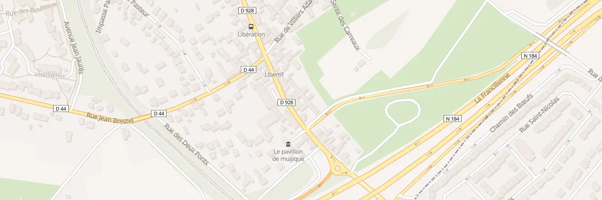 Plan du 41 Av de la Liberation à Méry-sur-Oise