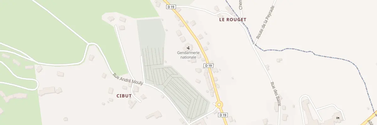 Plan du 23T Rte de Quézac à Maurs