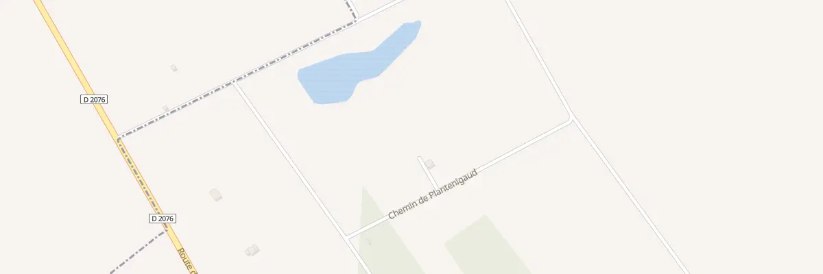 Plan du 9027F Plantenigaud à Allouis