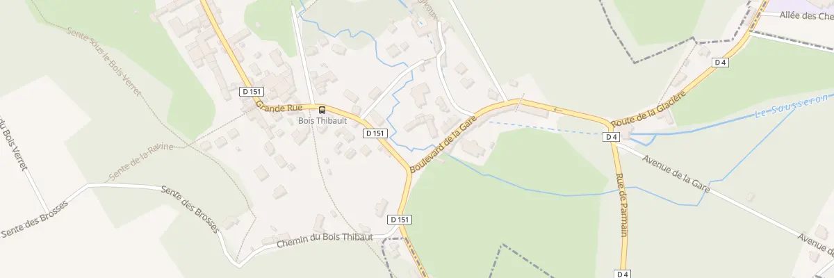 Plan du 1 Bd de la Gare à Valmondois