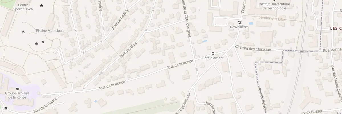 Plan du 55 Rue de la Ronce à Ville-d’Avray