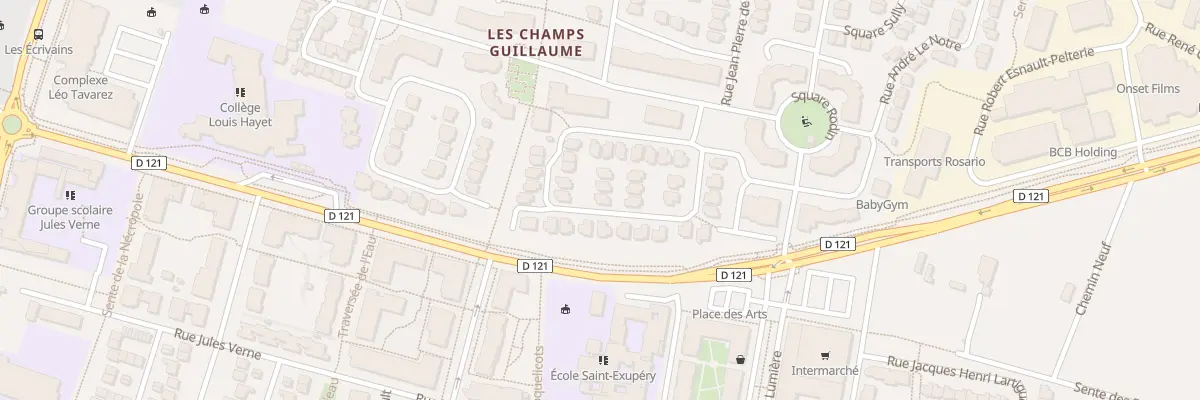 Plan du 25 Rue Germain Pilon à Cormeilles-en-Parisis