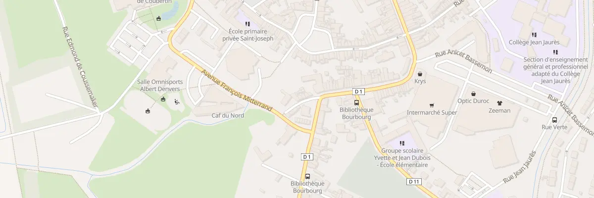 Plan du 50 Rue Jean Varlet à Bourbourg