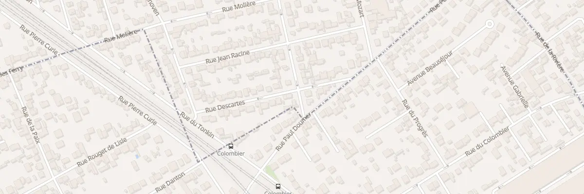 Plan du 22B Rue Descartes à Houilles