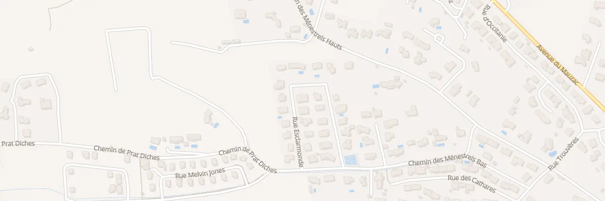 Plan du 13 Rue Esclarmonde à Limoux
