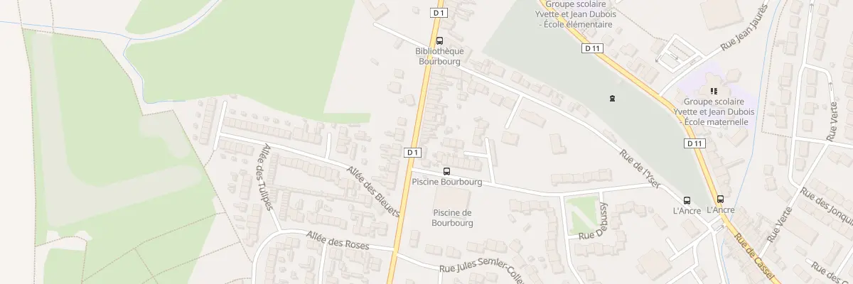 Plan du 87 Rue Jean Varlet à Bourbourg