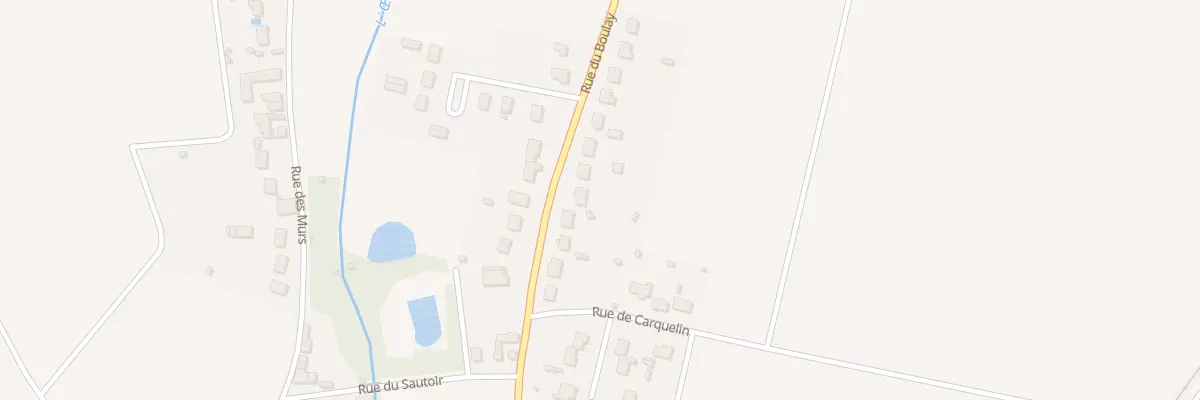 Plan du 10 Rue du Boulay à Escrennes
