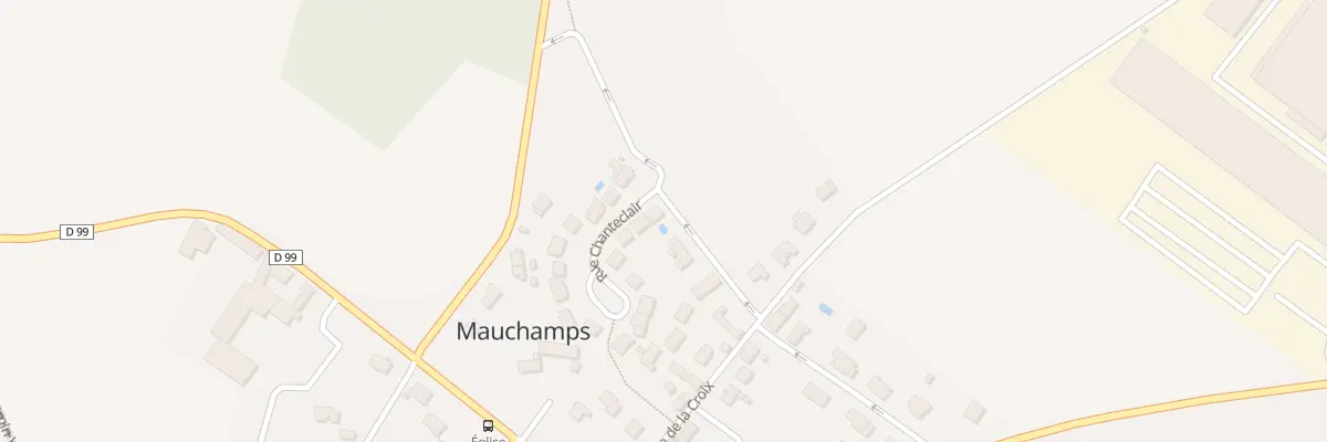 Plan du 34 Rue Chanteclair à Mauchamps