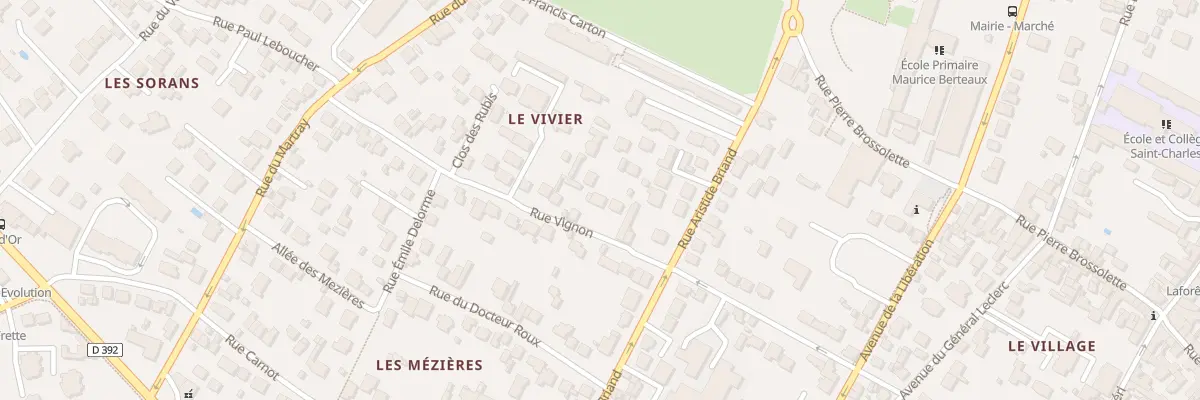 Plan du 32 Rue Vignon à Cormeilles-en-Parisis